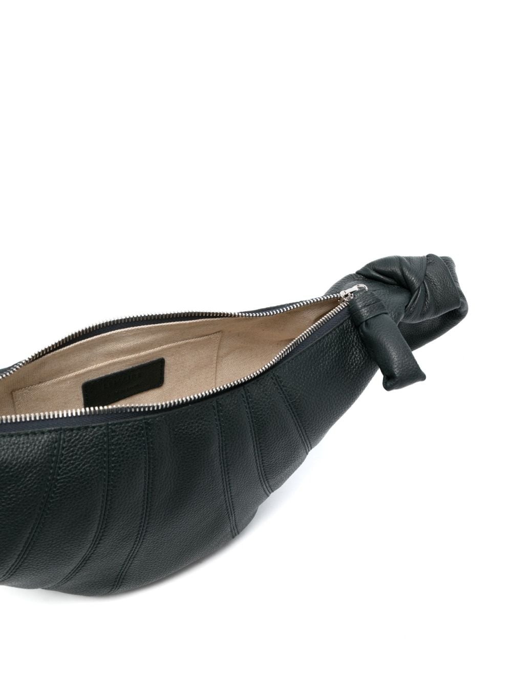 Croissant leather shoulder bag - 5