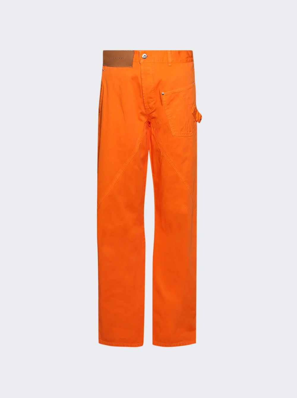 Twisted Workwear Jeans Bright Orange - 1