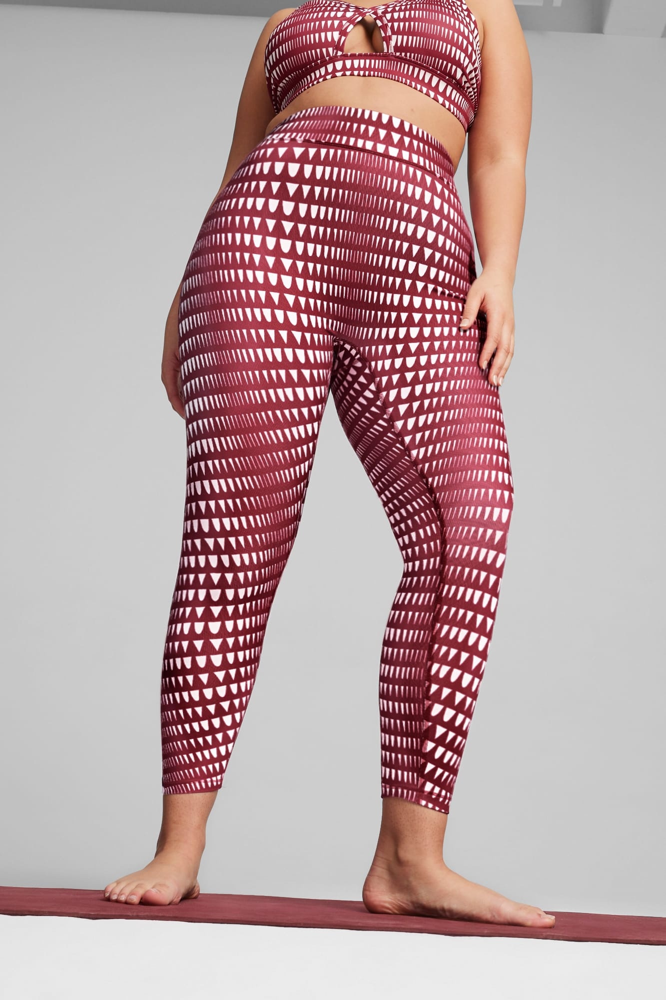 PUMA x lemlem Women's High-Waisted 7/8 Training Tights - 4