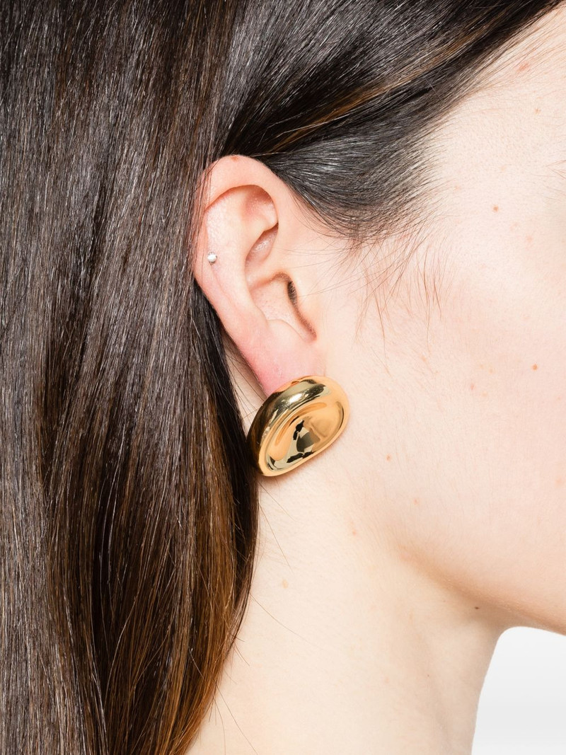 JOSEPH Medium Bean gilded earrings outlook