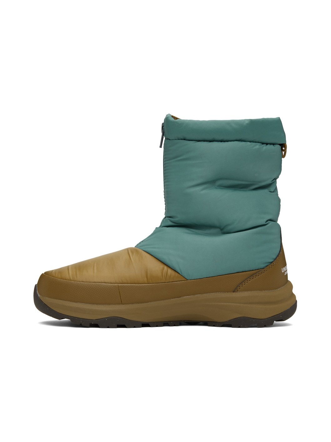 Green & Beige The North Face Edition Soukuu Nuptse Boots - 3
