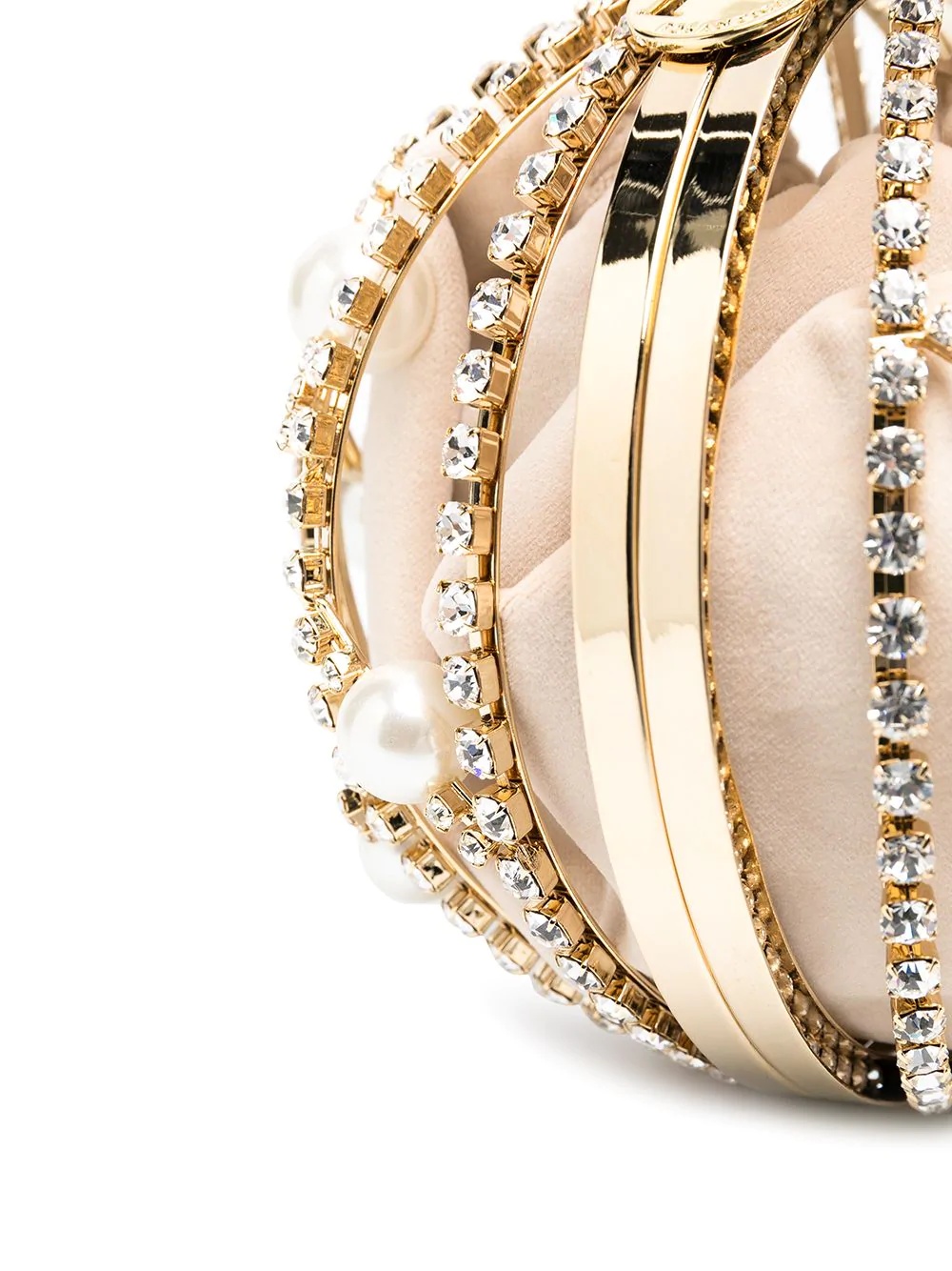 Chloé crystal ball clutch - 4