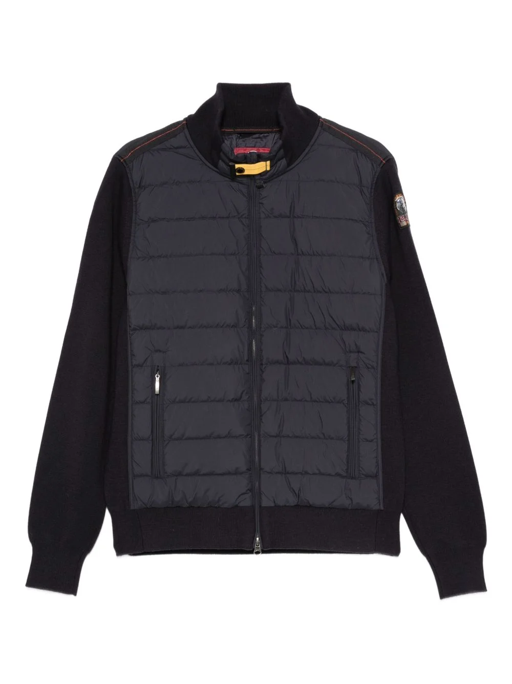 quilted panelled jacket - 1
