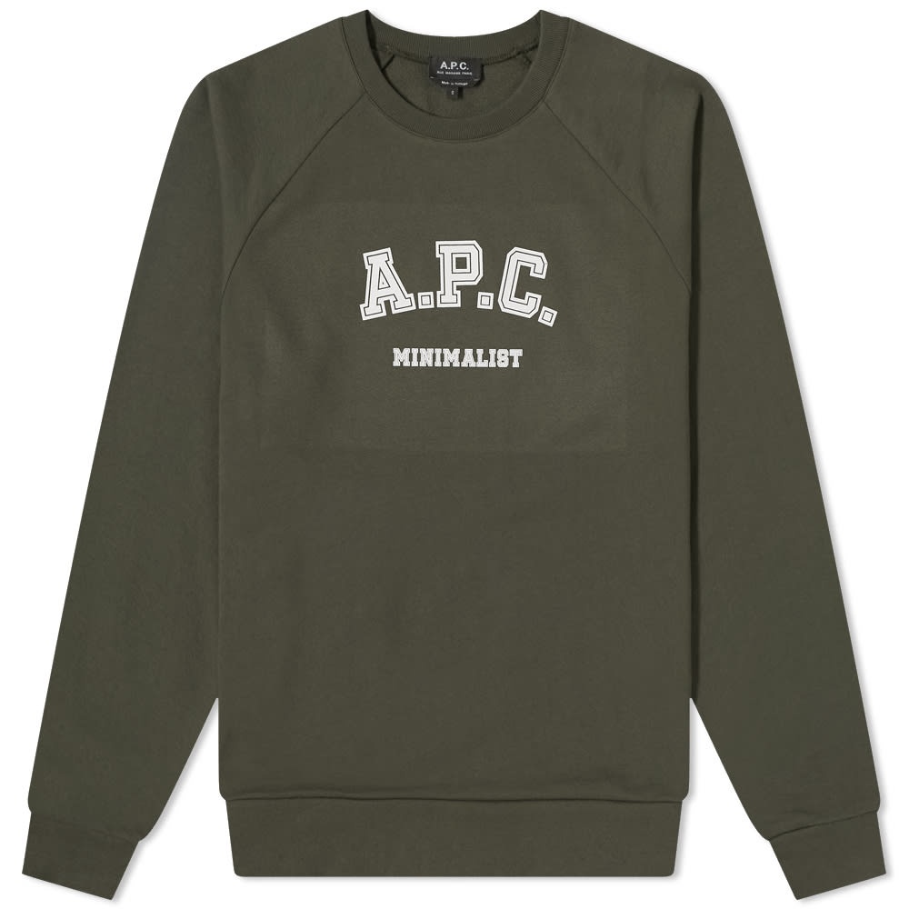 A.P.C. Phil Varsity Logo Sweat - 1