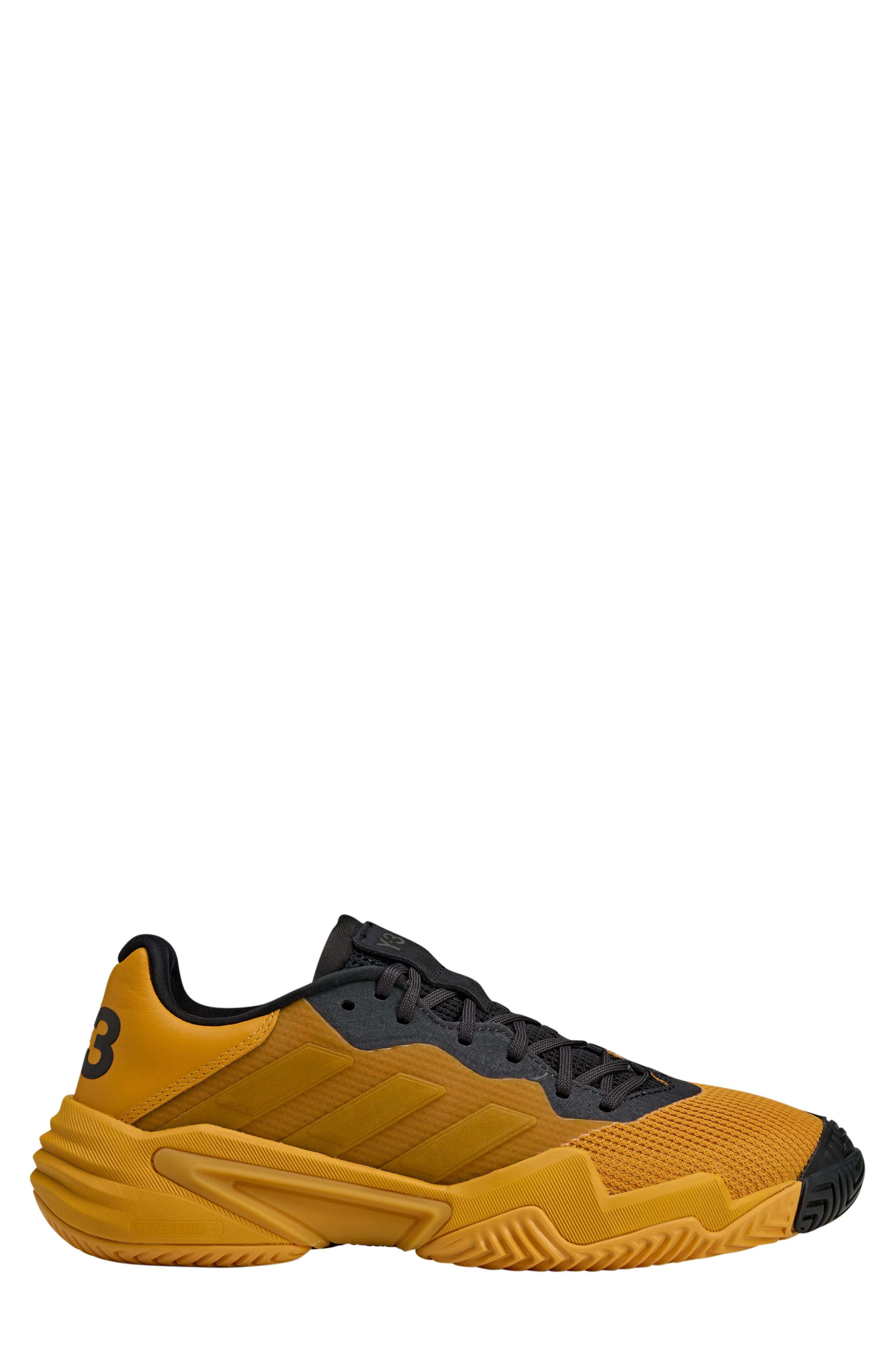Y-3 Barricade Tennis Shoe in Collegiate Gold/Black at Nordstrom - 2