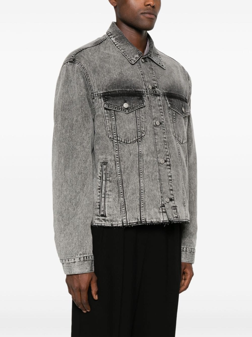single-stitch logo jacket - 3