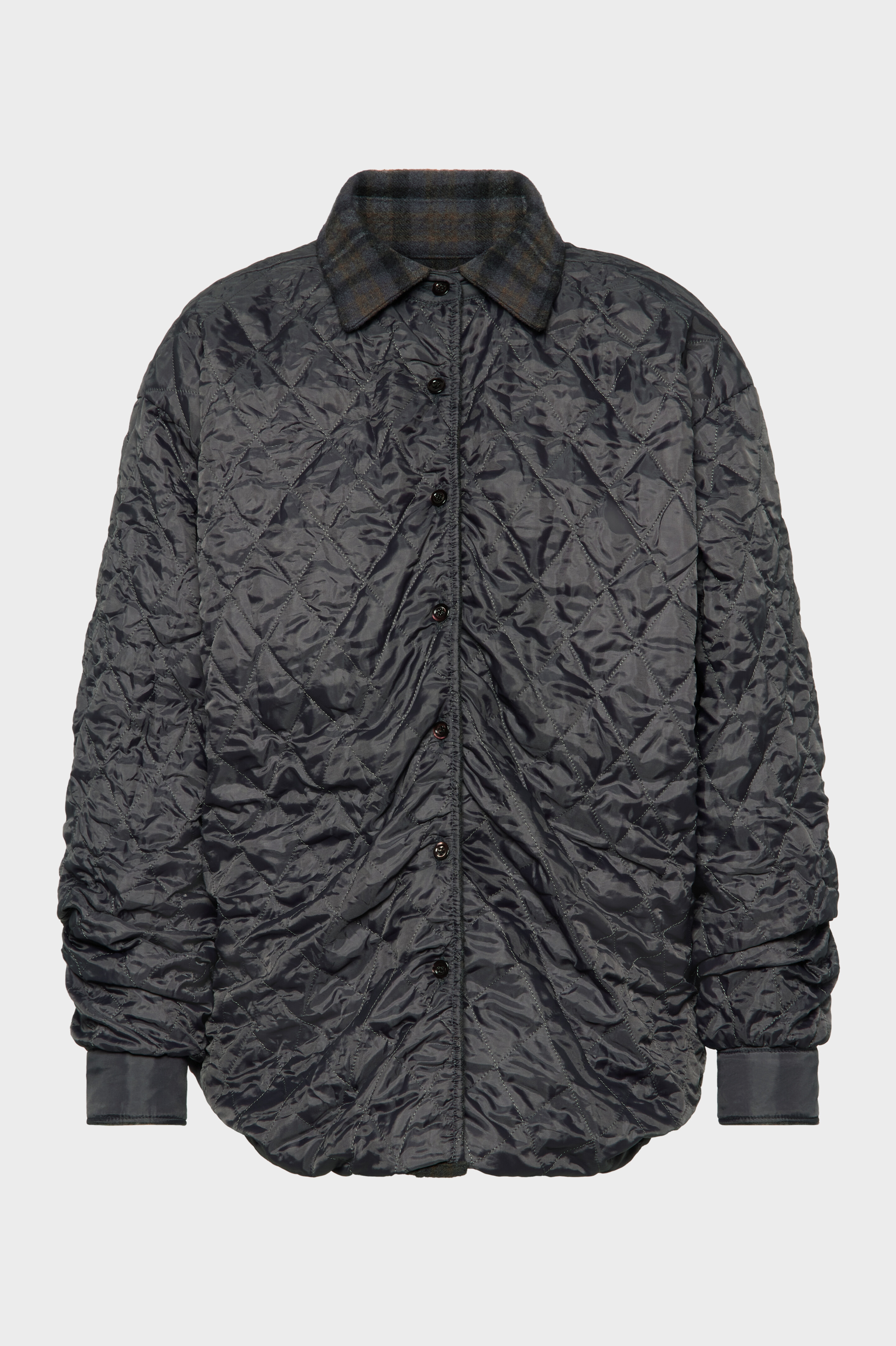 Quilted shirt-jacket - 2