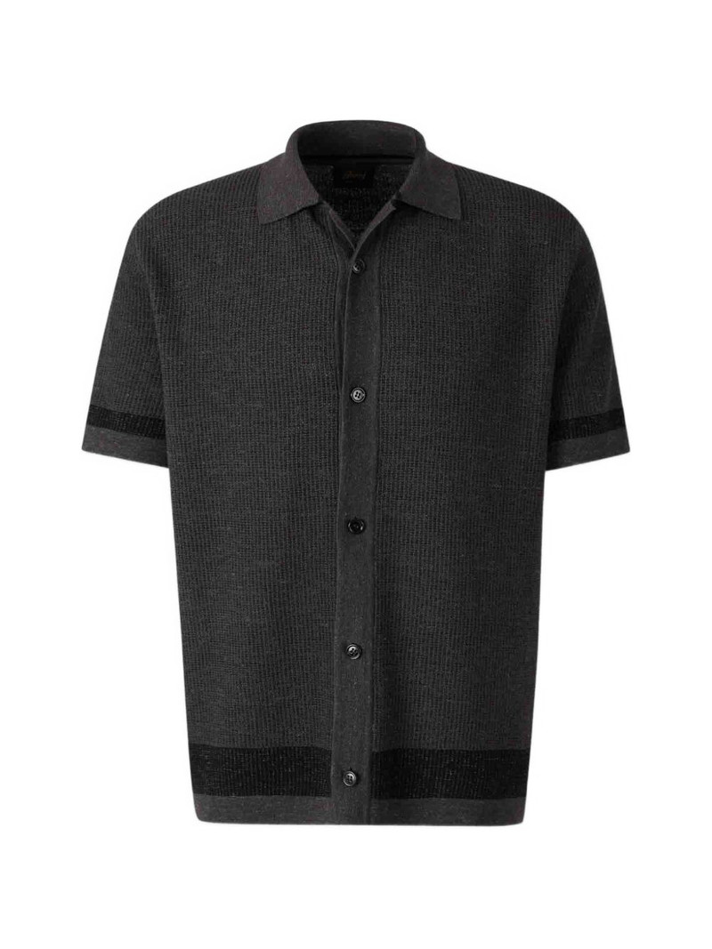 knit short-sleeve shirt 1