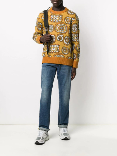 Levi's intarsia-knit crew neck jumper  outlook