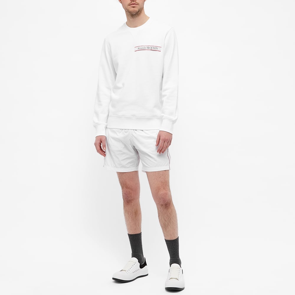 Alexander McQueen Taped Logo Crew Sweat - 5