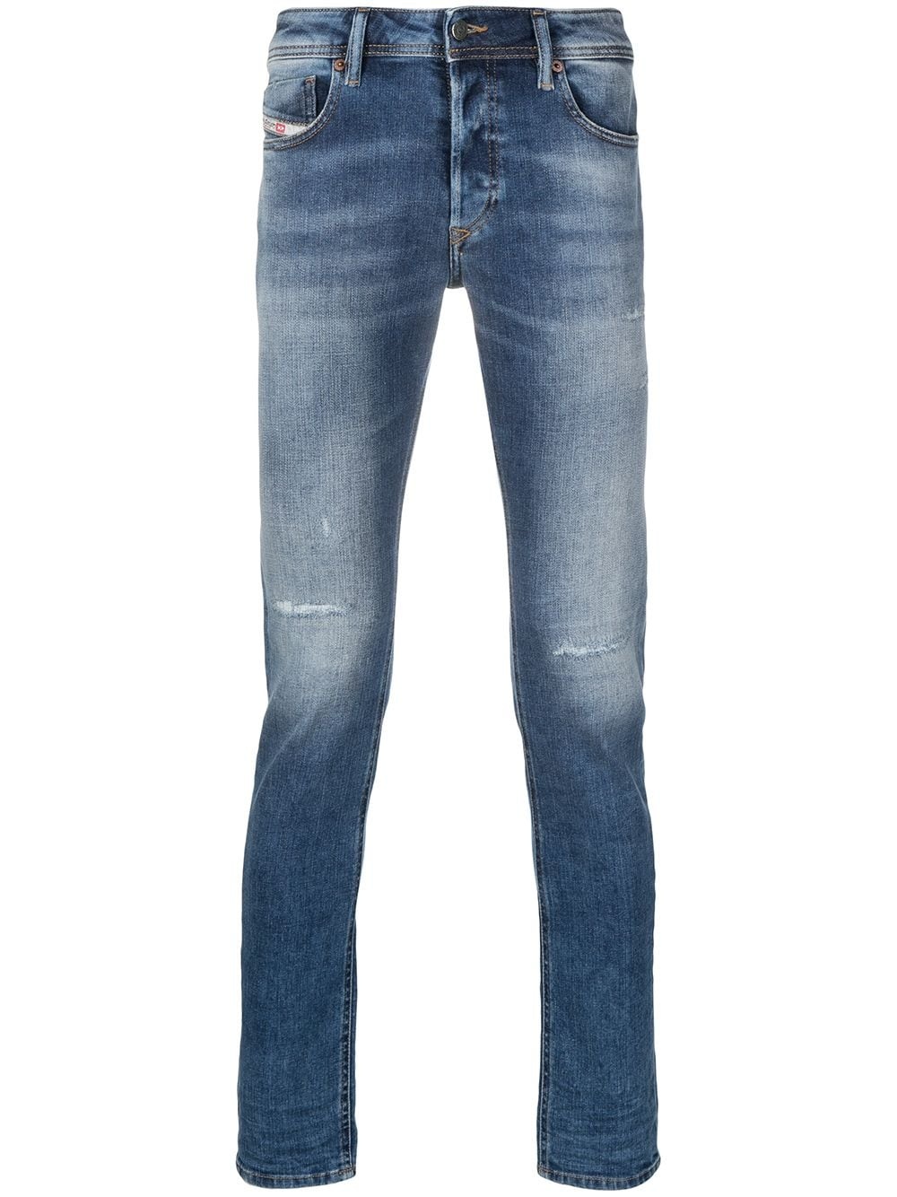 Sleeker mid-rise slim-cut jeans - 1