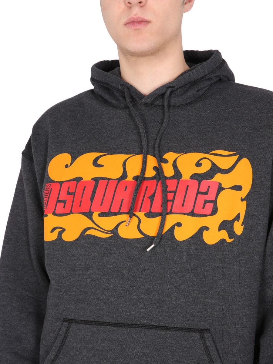Dsquared Men Logo Printed Sweatshirt - 4