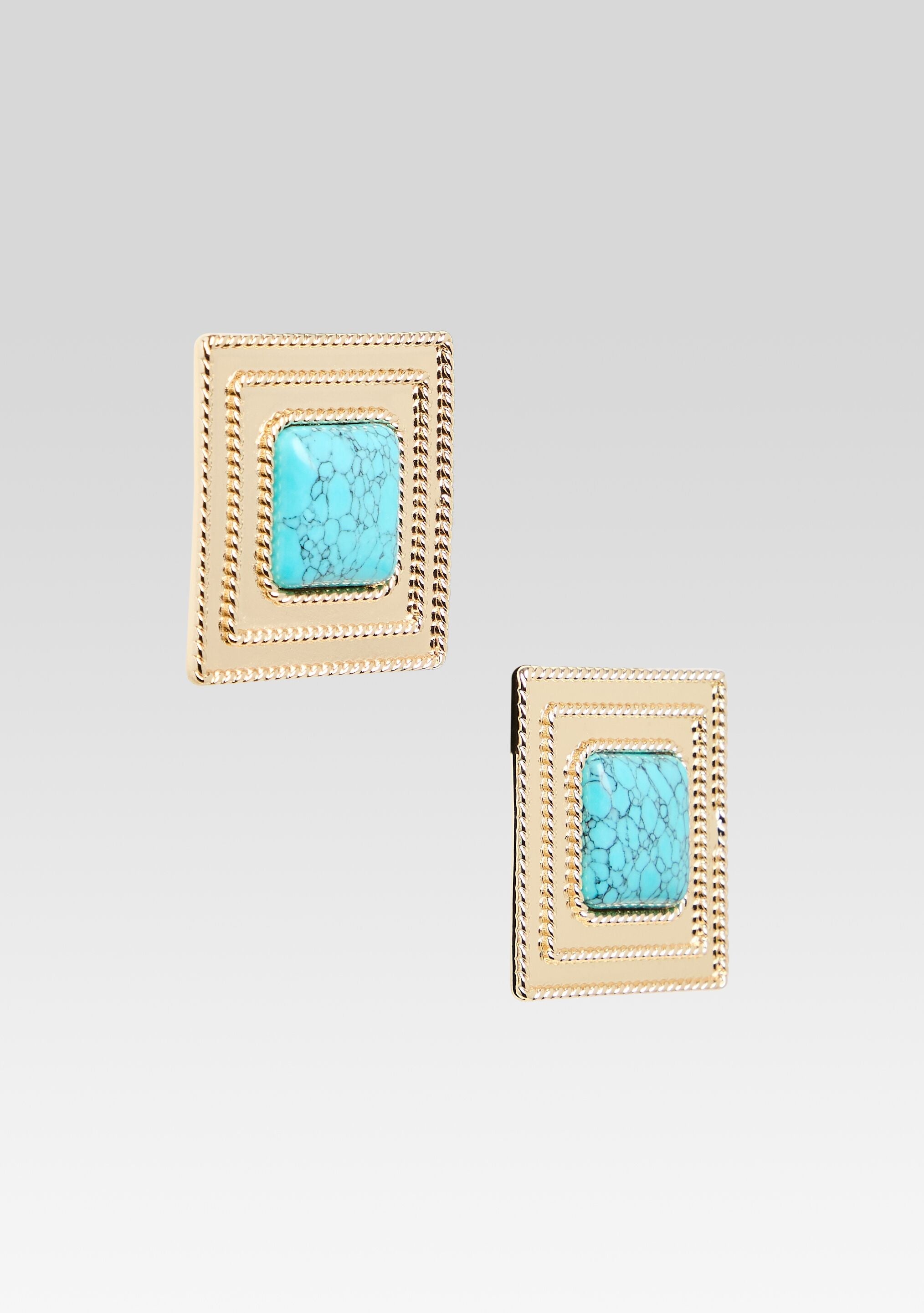 UMBRIANA TURQUOISE EARRINGS - 2