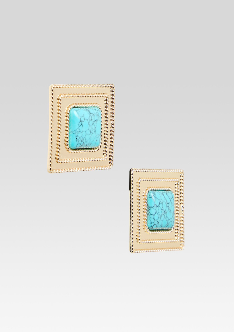 RETROFÊTE UMBRIANA TURQUOISE EARRINGS outlook