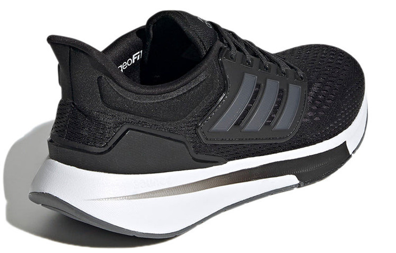 (WMNS) adidas EQ21 Run 'Black White' H00544 4