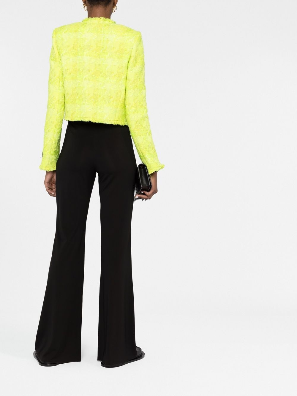 cropped tweed jacket - 4