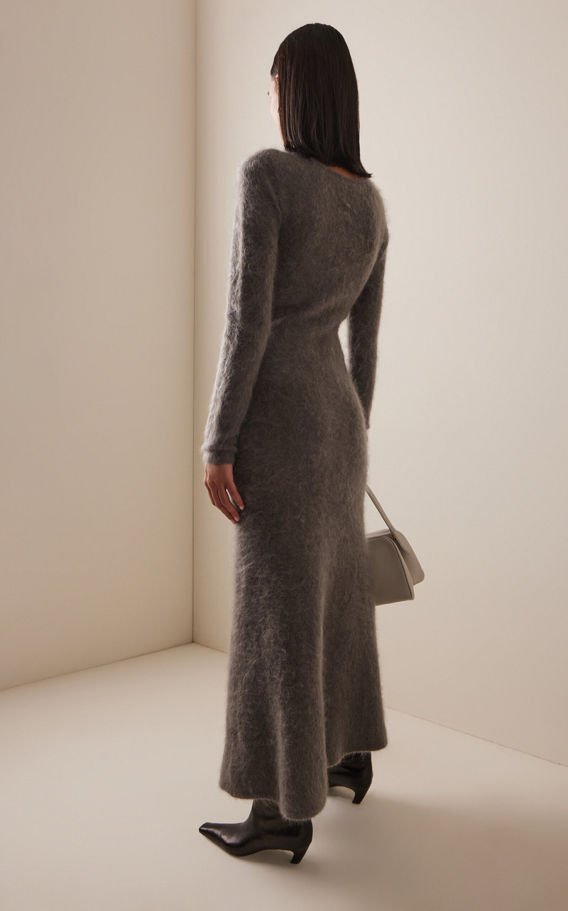 Roma Knit Maxi Dress grey 4