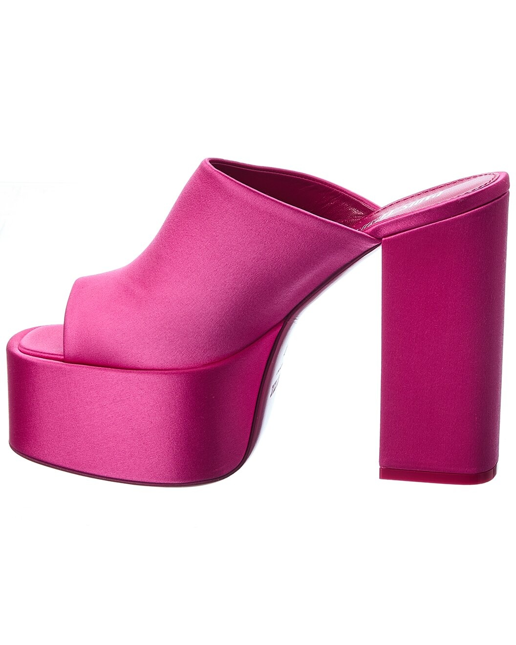 Paris Texas Sasha Satin Platform Sandal - 2