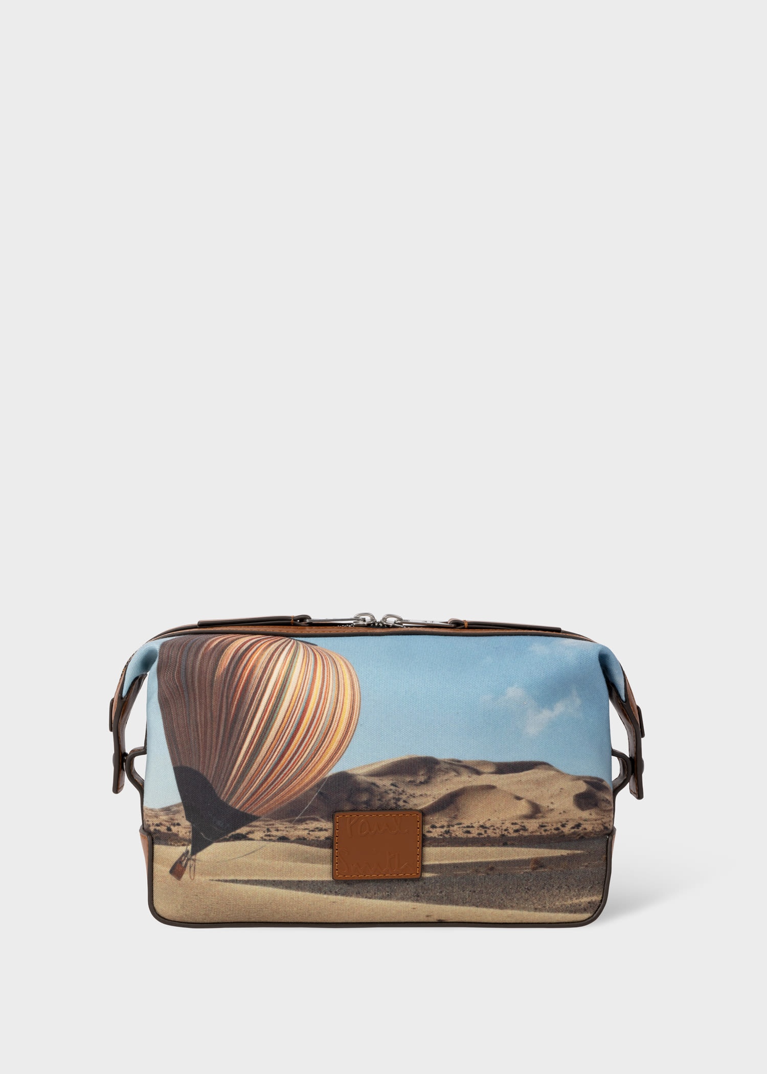 'Signature Stripe Balloon' Print Wash Bag - 1