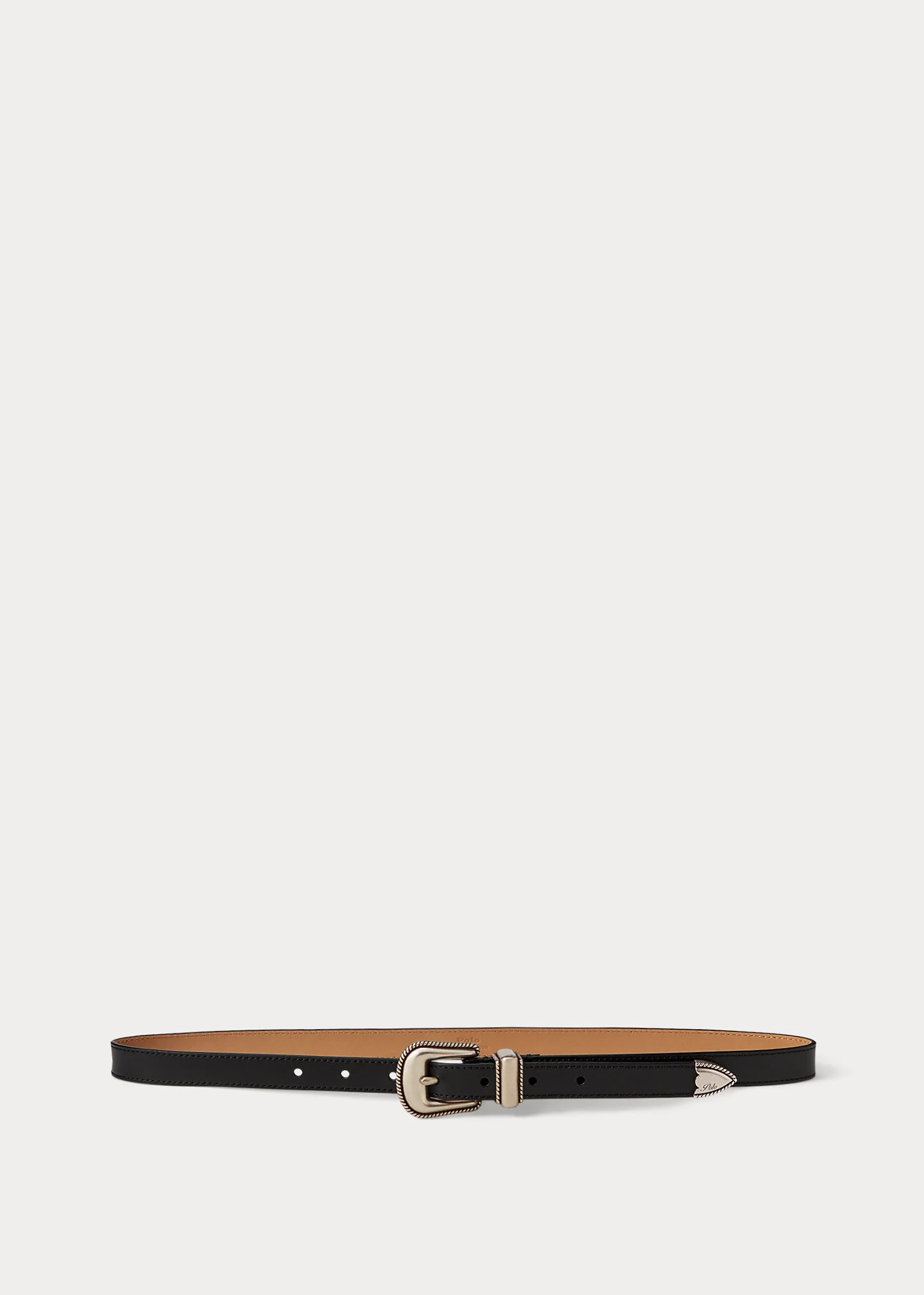 Western Vachetta Leather Belt - 1