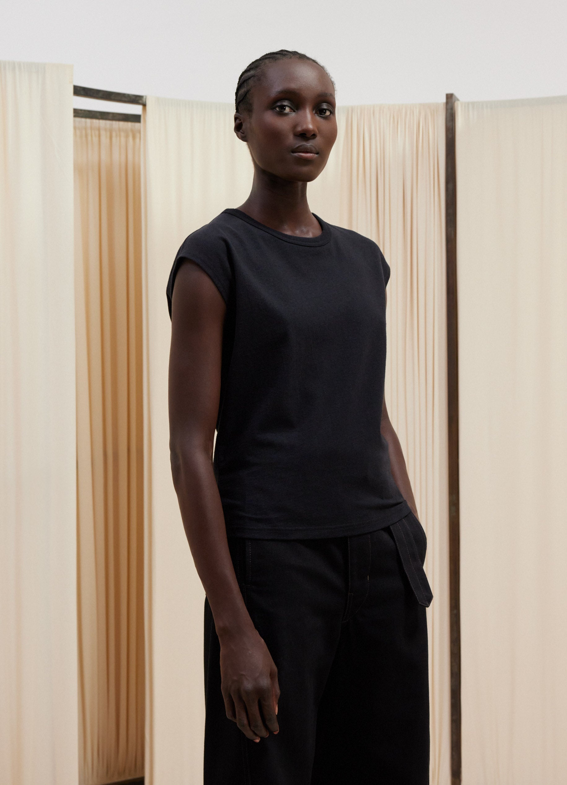 CAP SLEEVE T-SHIRT - 2