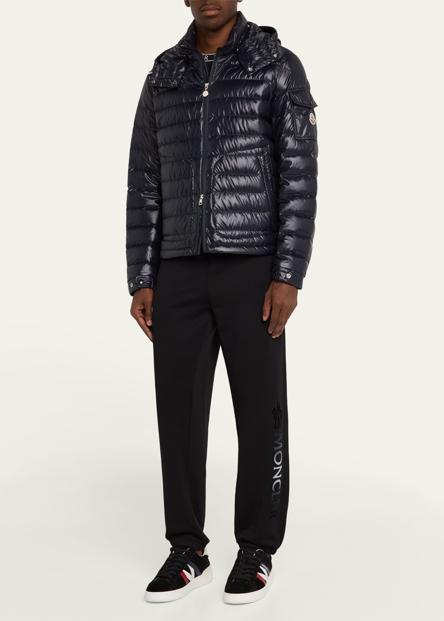 Men's Lauros Hooded Short Down Jacket - 2