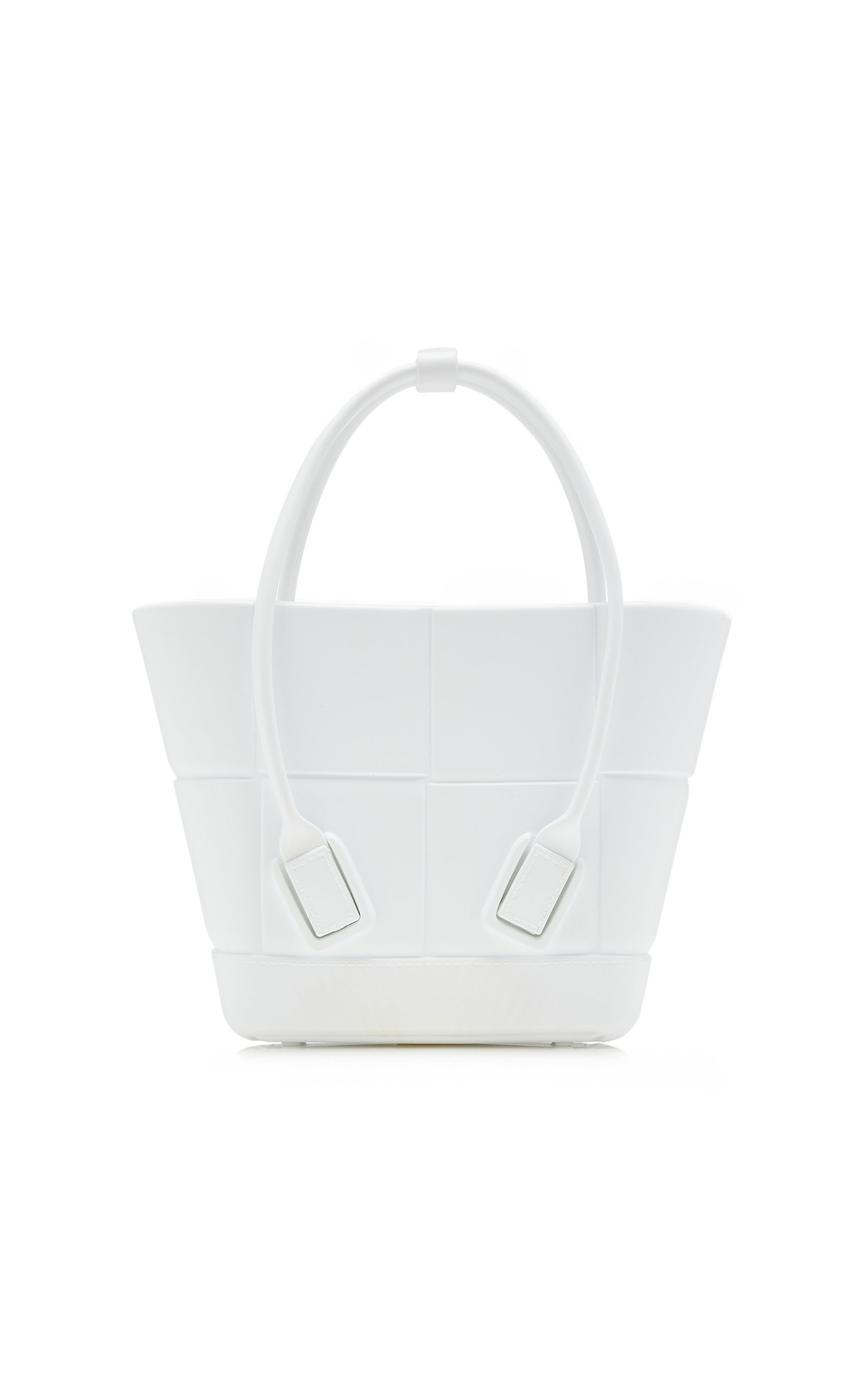 Mini Arco Rubber Shopping Bag white - 4