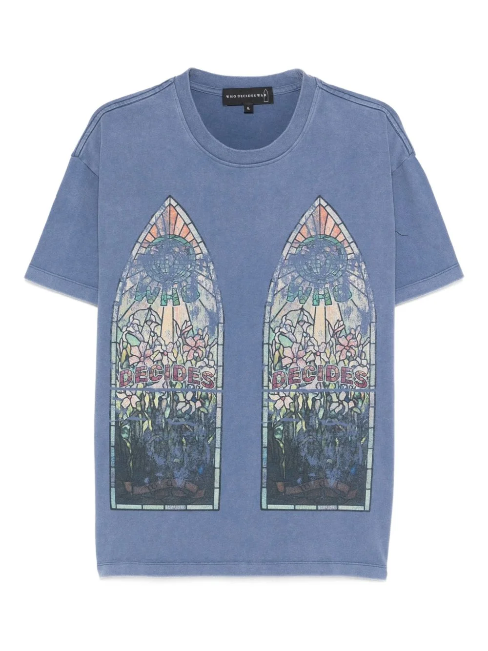 printed T-shirt - 1