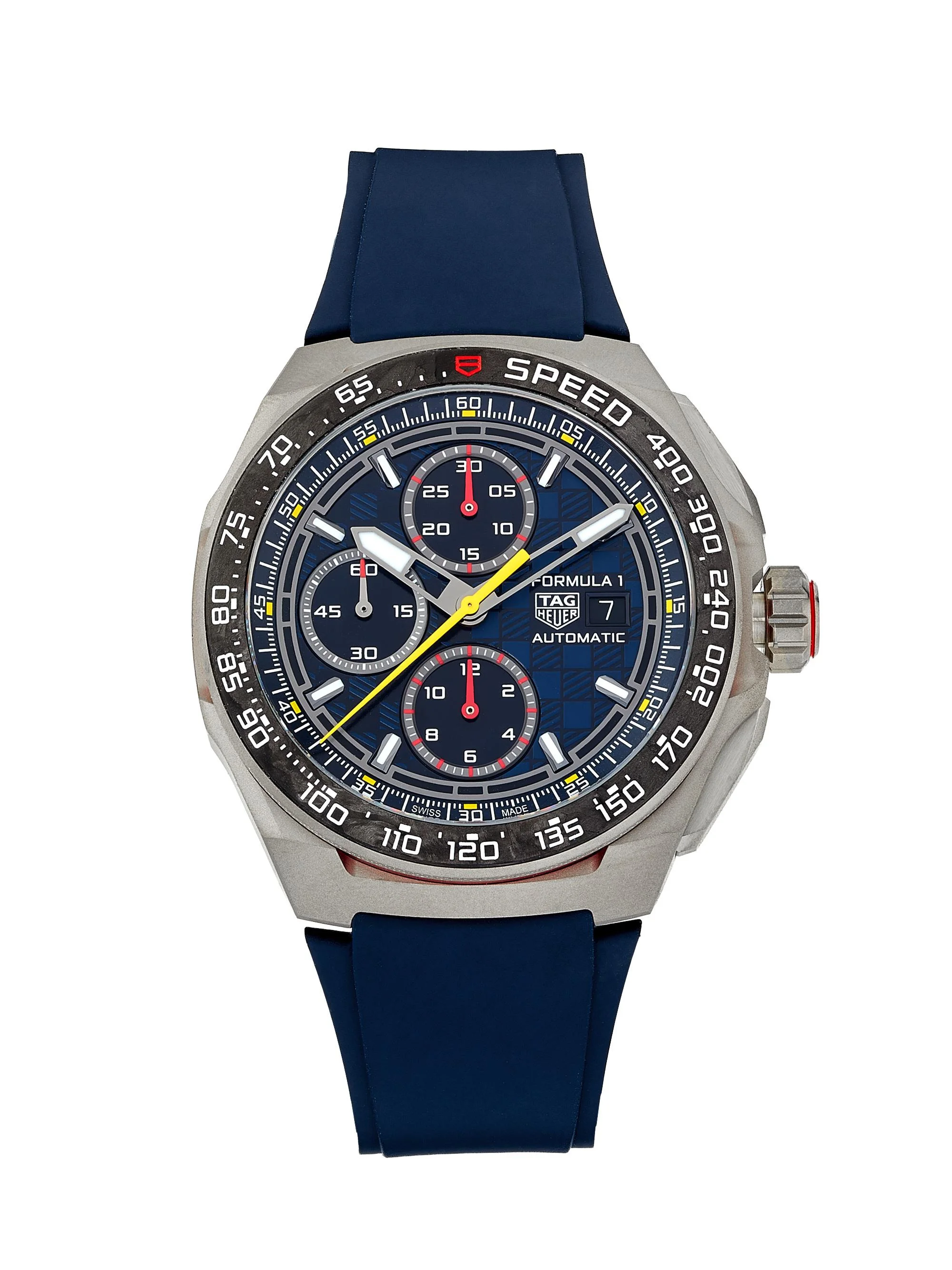 Men's Formula 1 Titanium & Rubber Chronograph Watch/44MM - Blue - 1