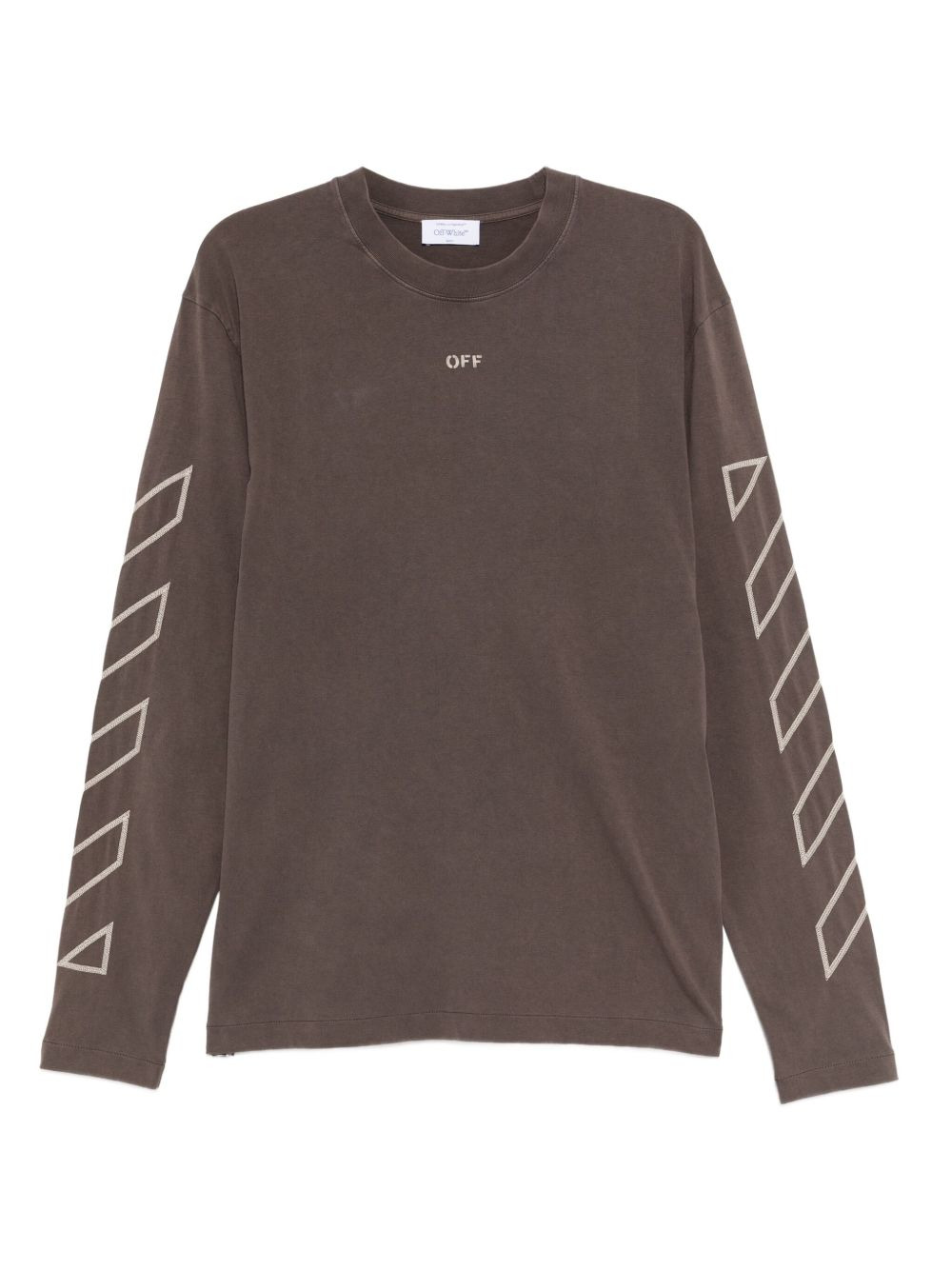 Arrows-motif long-sleeve T-shirt - 1