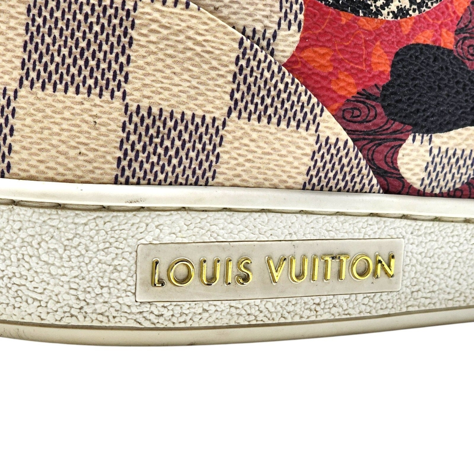 Louis Vuitton Overcloud Lace Up Sneakers Damier Azur Canvas EU 39 US 8.5 - 8