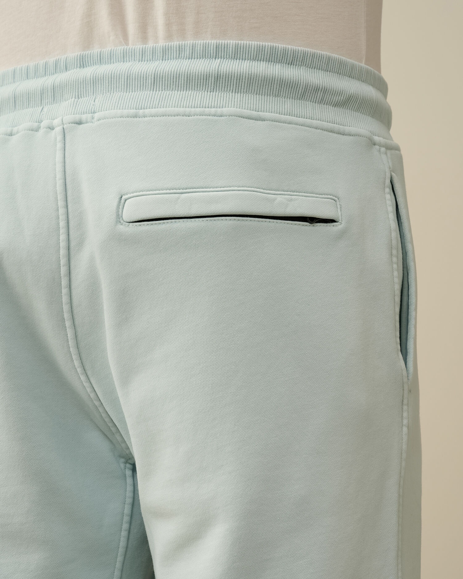 Cotton Diagonal Fleece Shorts - 5
