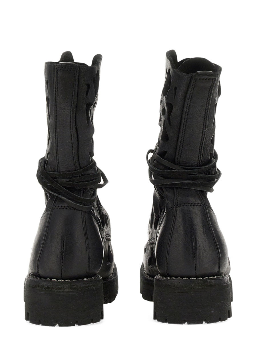 Guidi Women Ankle Boot With Cut Out Details - 3