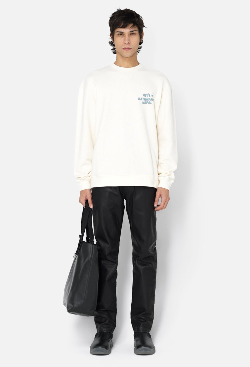 John Elliott NEPAL OVERSIZED CREWNECK PULLOVER outlook