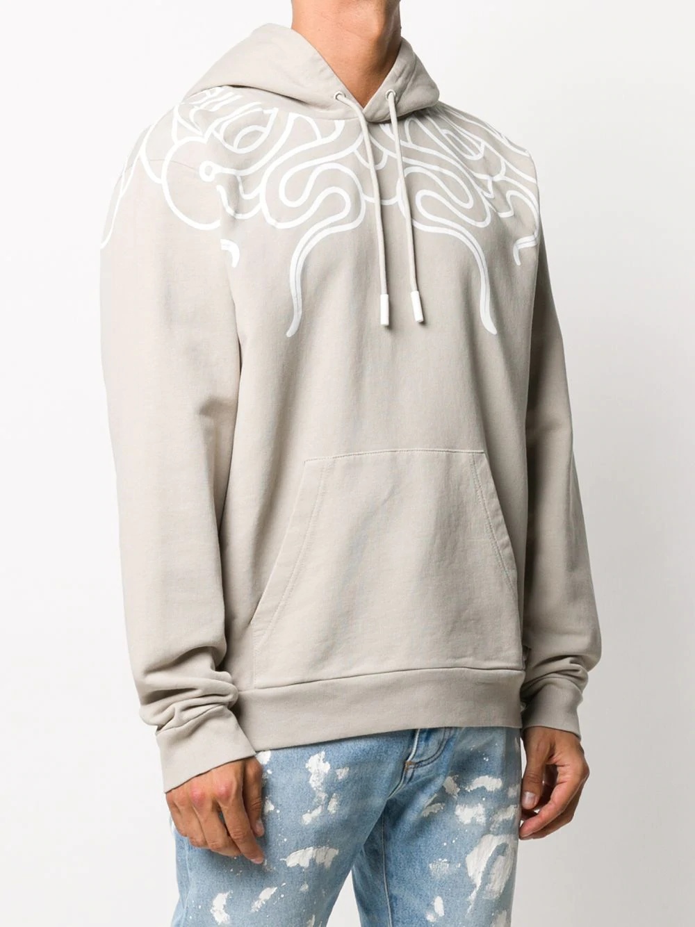 graphic-print hoodie - 3