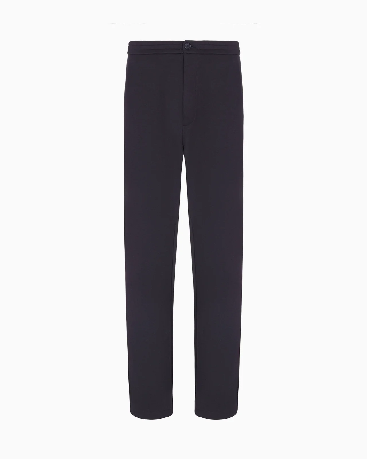 Cotton double-jersey trousers - 1