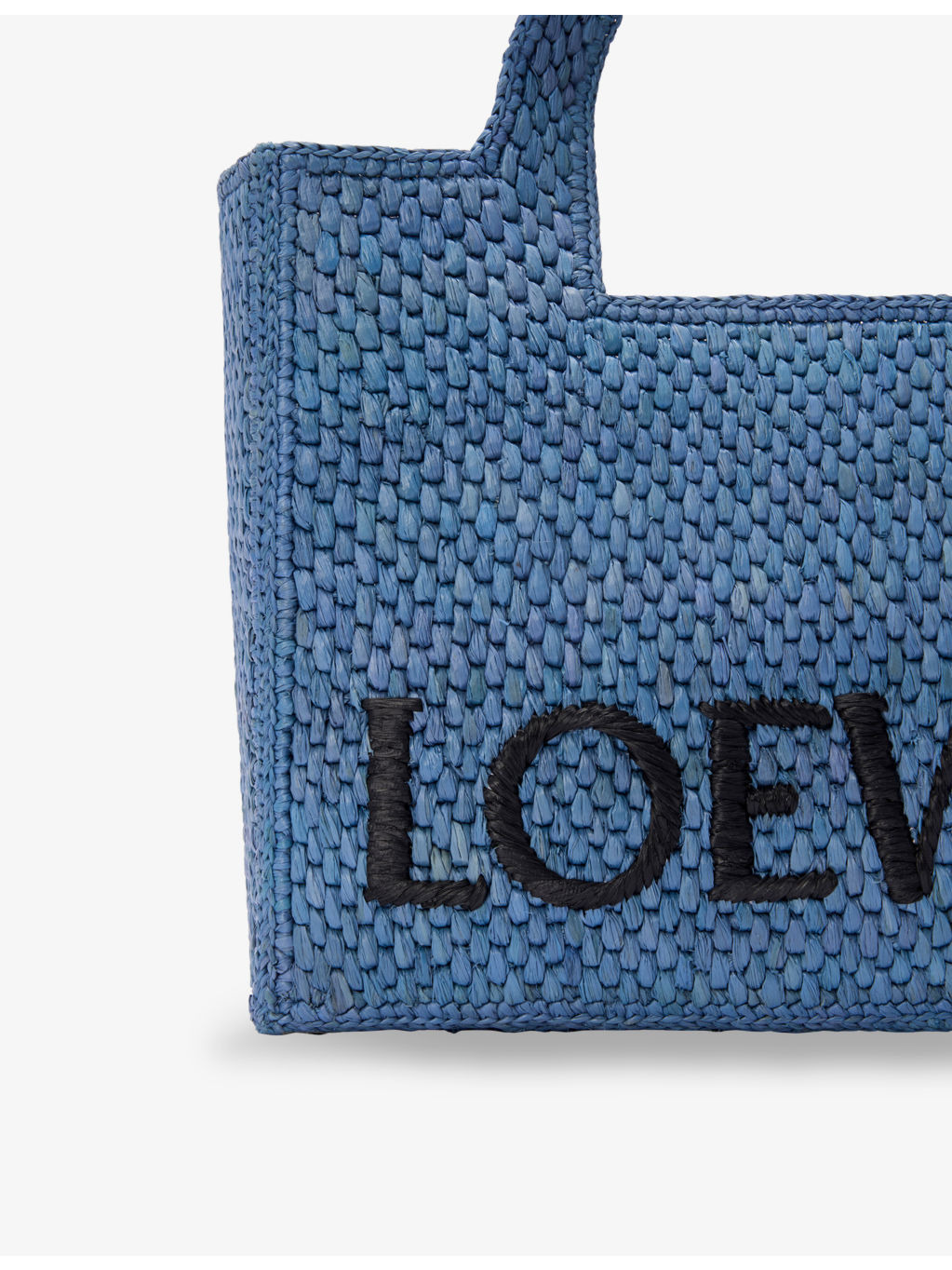 Loewe x Paula's Ibiza Font Small Woven Tote Bag - 4