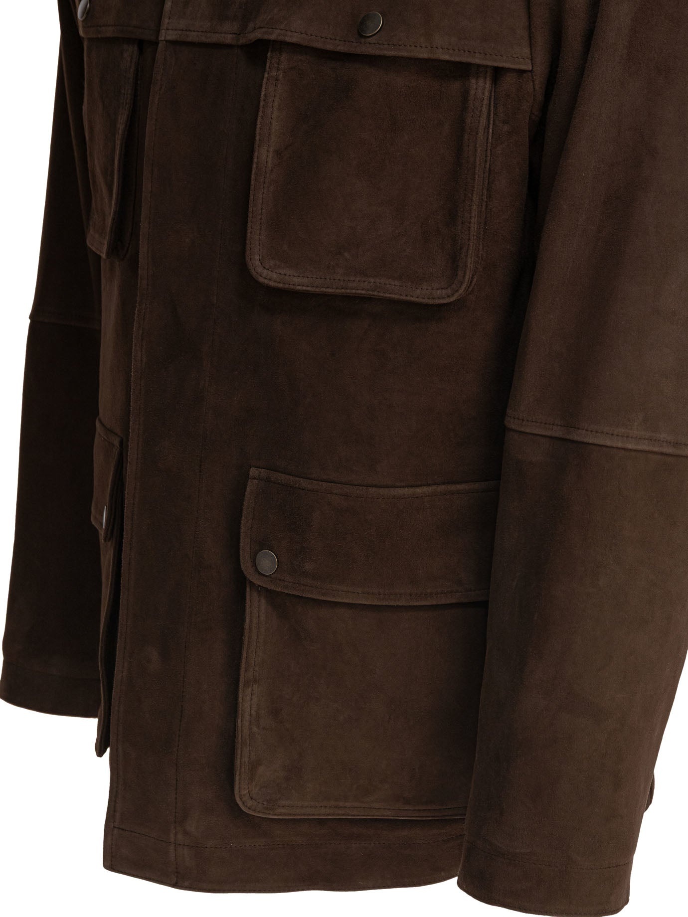 VINCe. - Vince. "hunter" Suede Jacket - 4