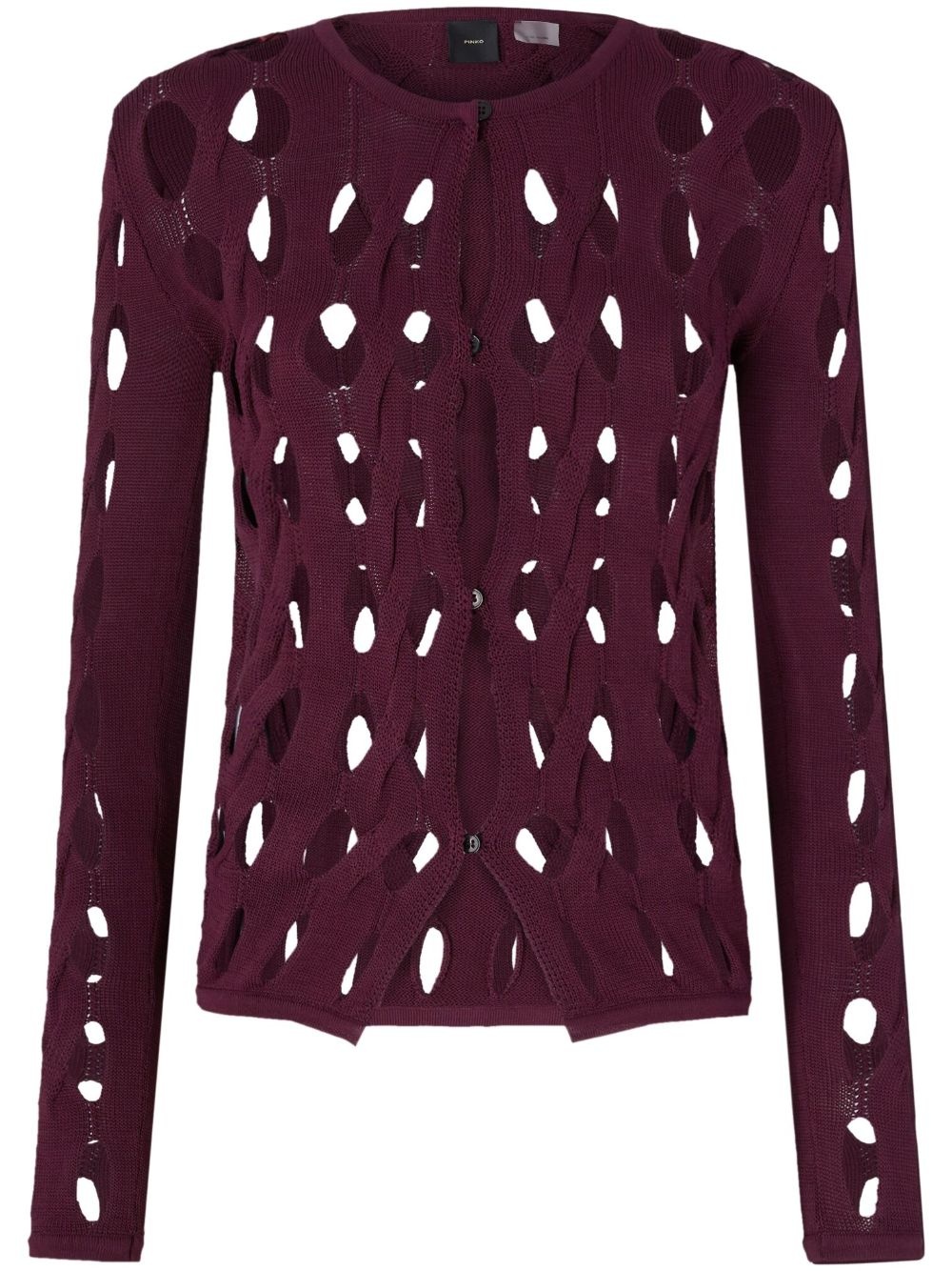 cut-out cardigan - 1