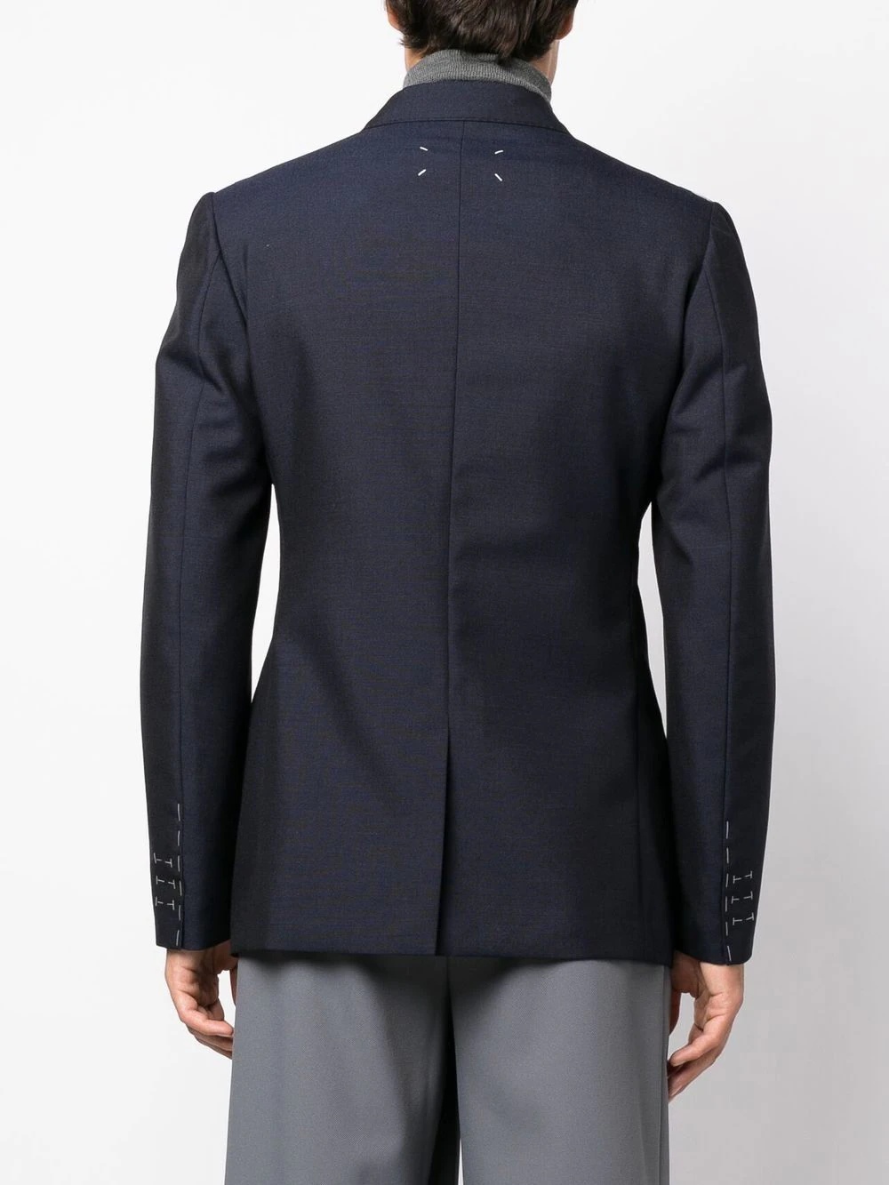 single-breasted tailored blazer - 5