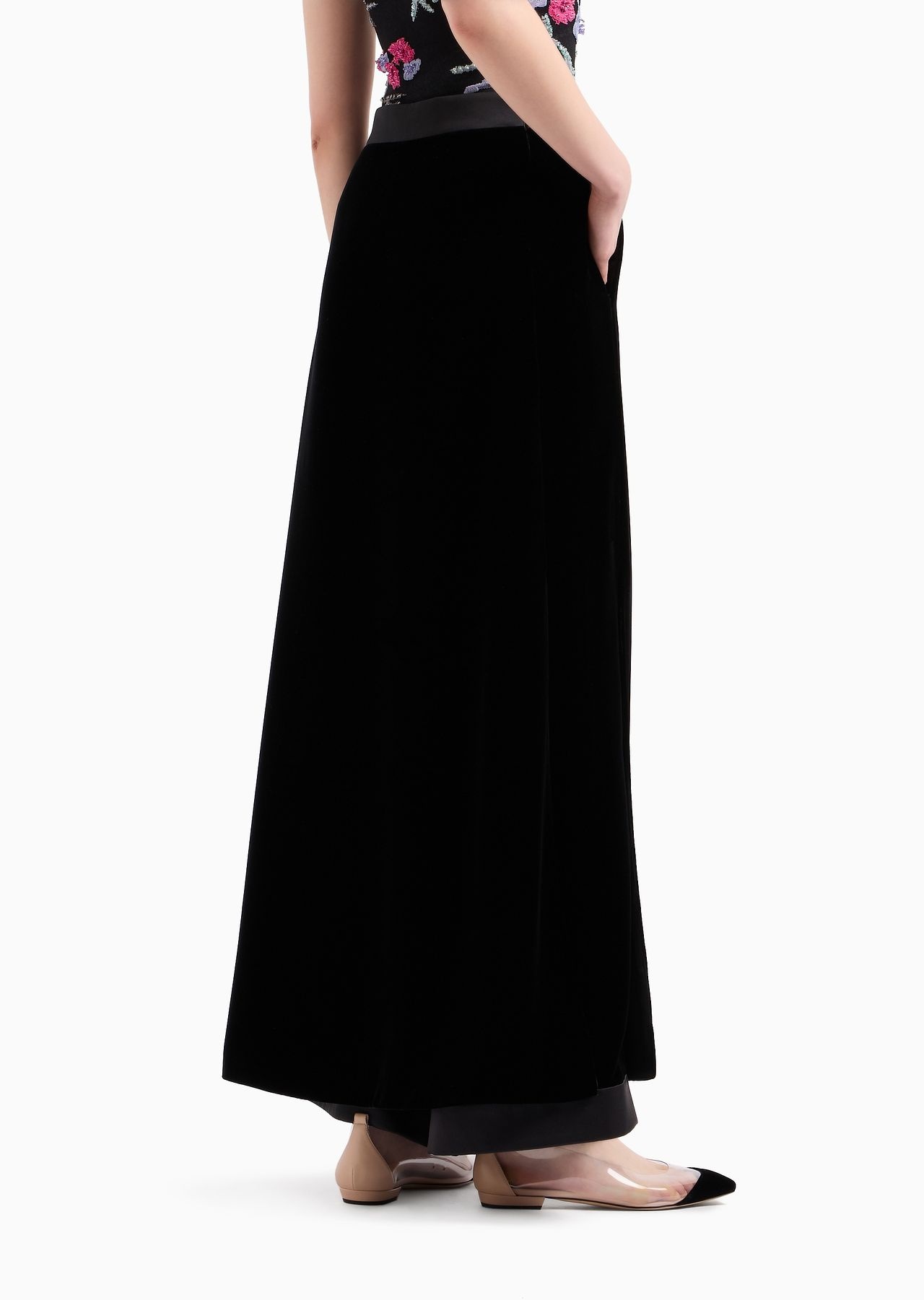 Silk velvet culottes - 3
