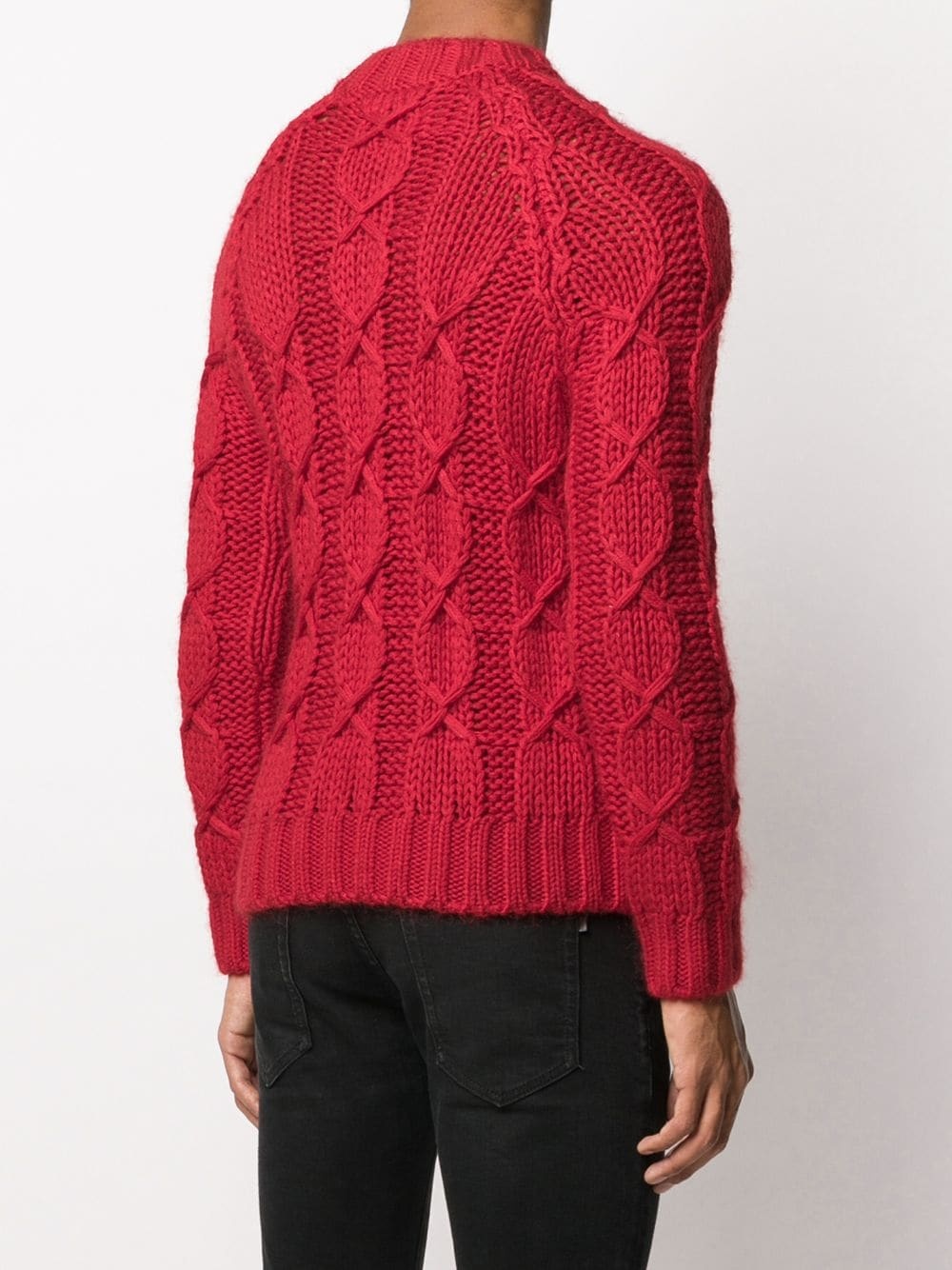 cable knit jumper - 4