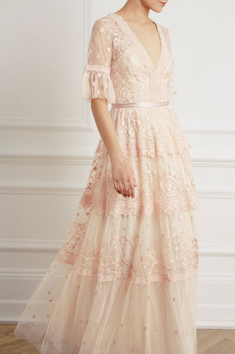 Needle & Thread Midsummer Lace Gown outlook
