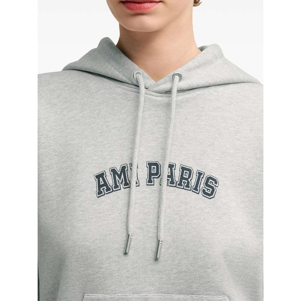 Ami Paris Grey Sweaters & Knitwear - Hoodies Men - 5