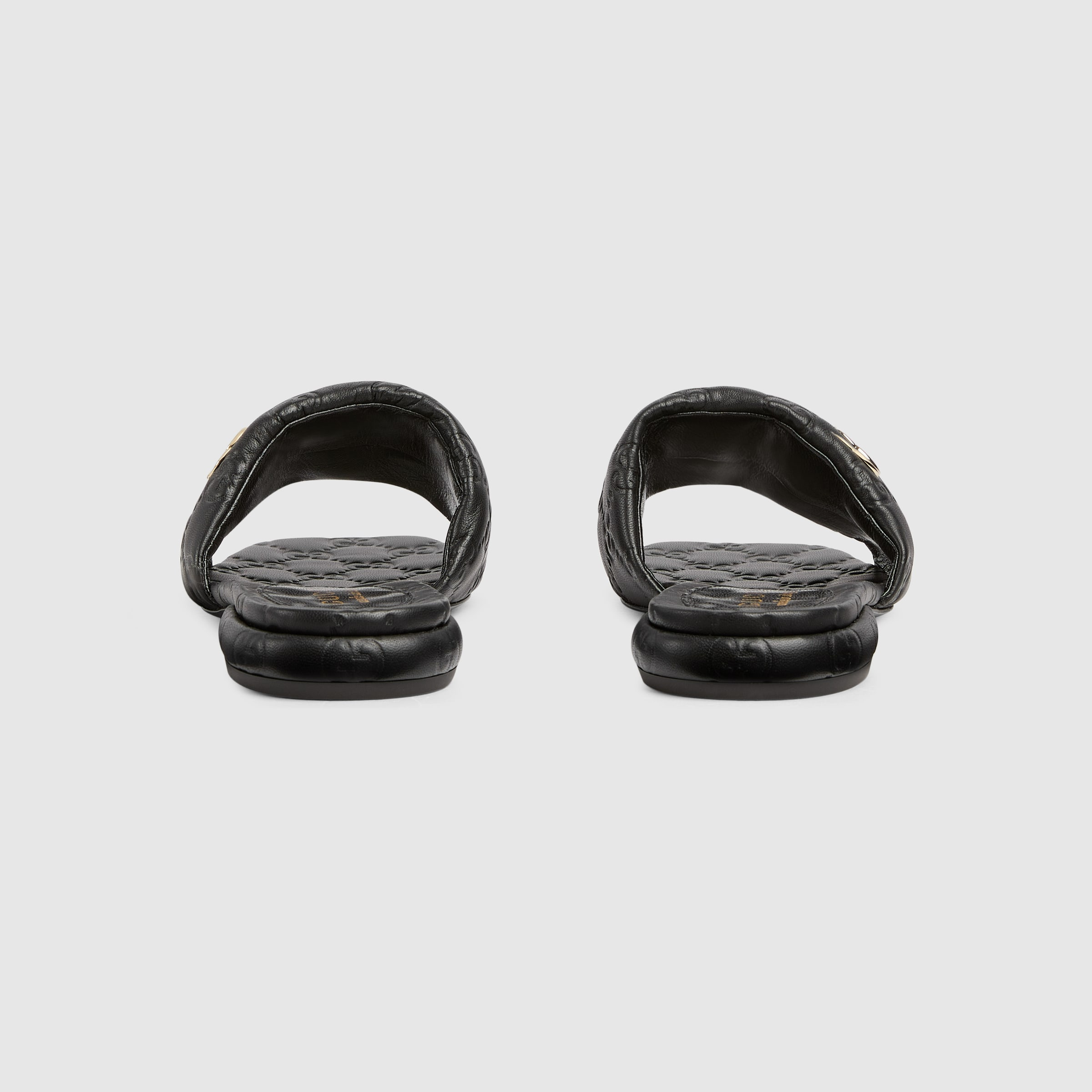 Women's slide sandal with Double G - 4