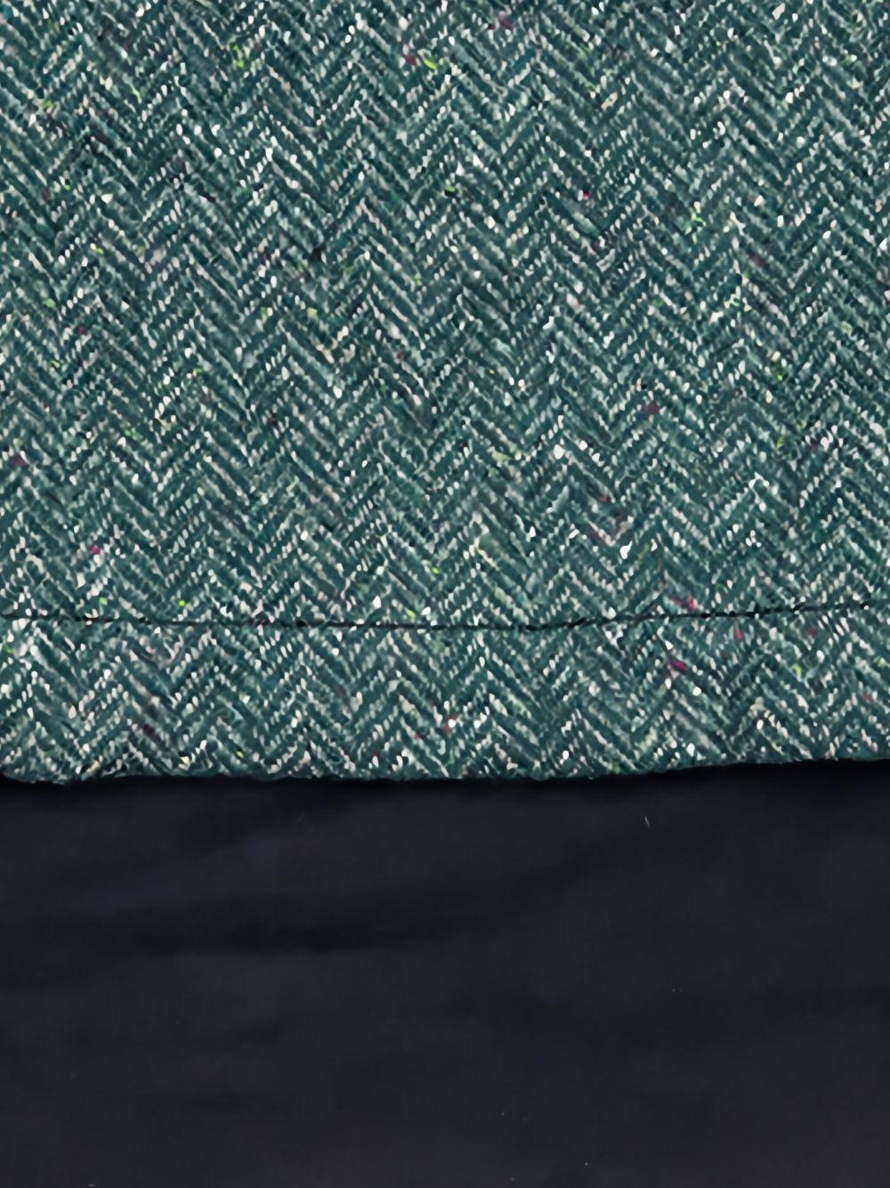 herringbone-panel trousers - 5