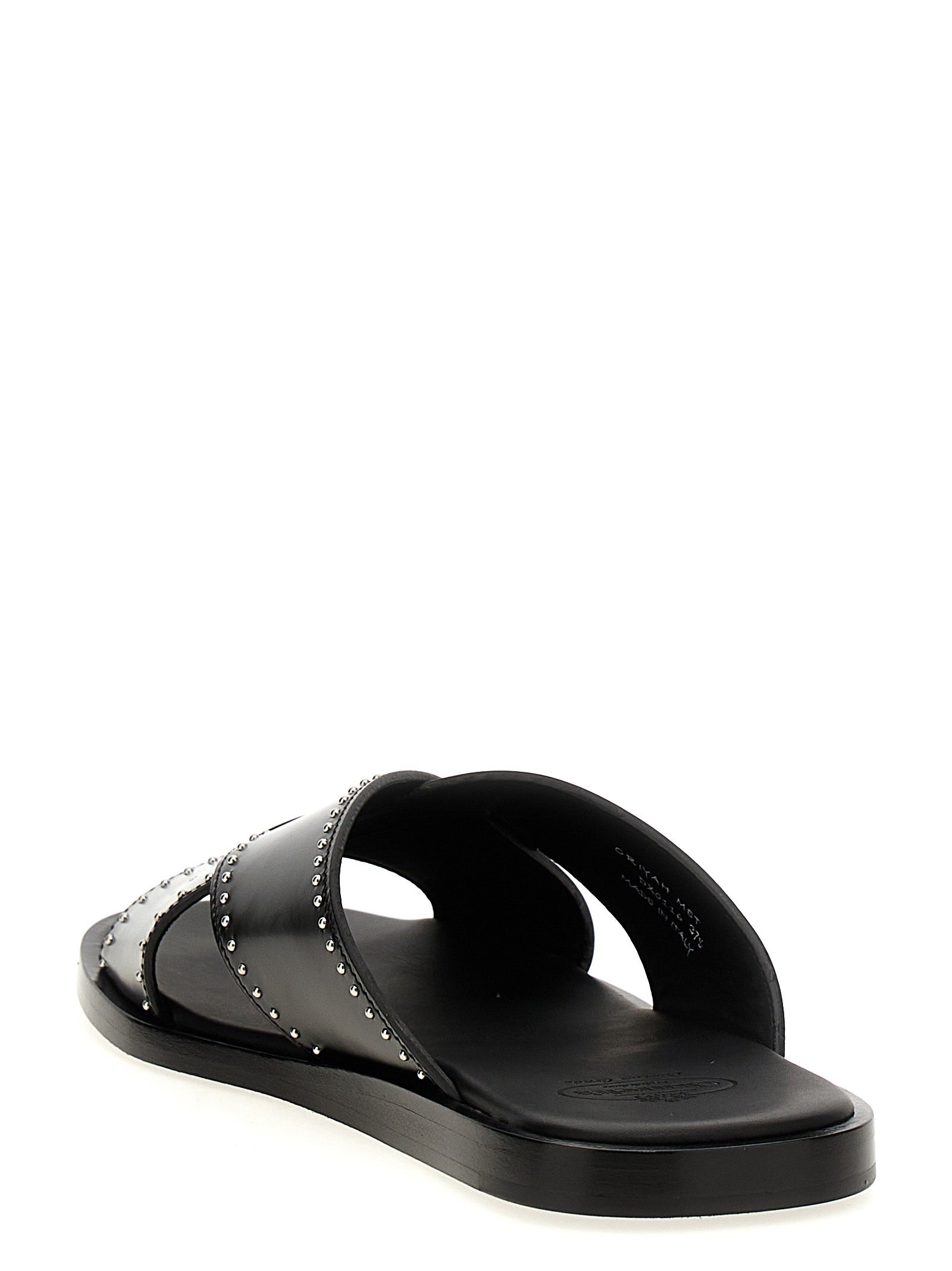 サンダル・ミュール CHURCH'S 'Oriyah Met' sandals Black  DX01169EM Church's Oriyah Met Sandals Black | wananluxury | REVERSIBLE
