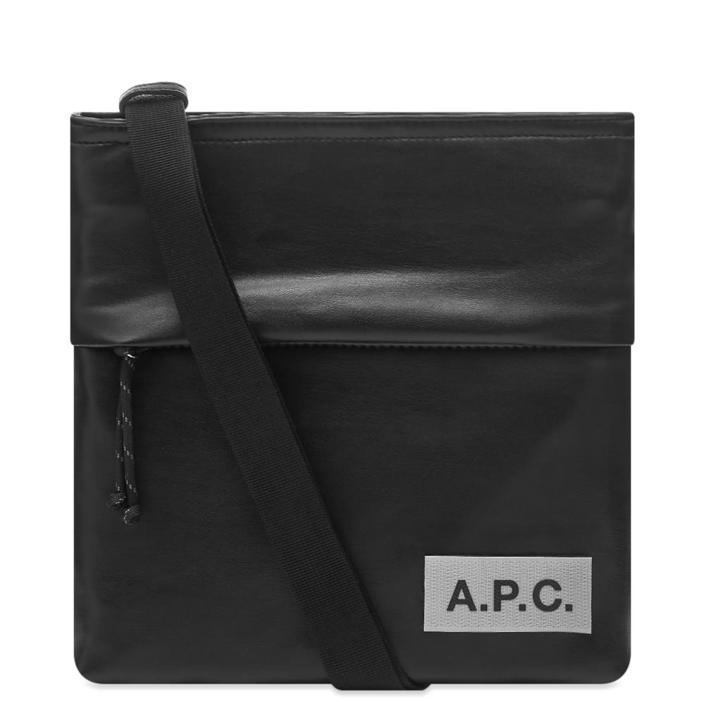 A.P.C. Faux Leather Shoulder Bag - 1