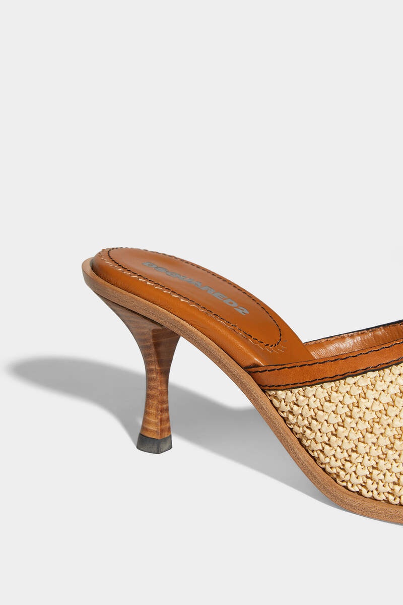 JUNGLE RAFIA SANDALS - 5