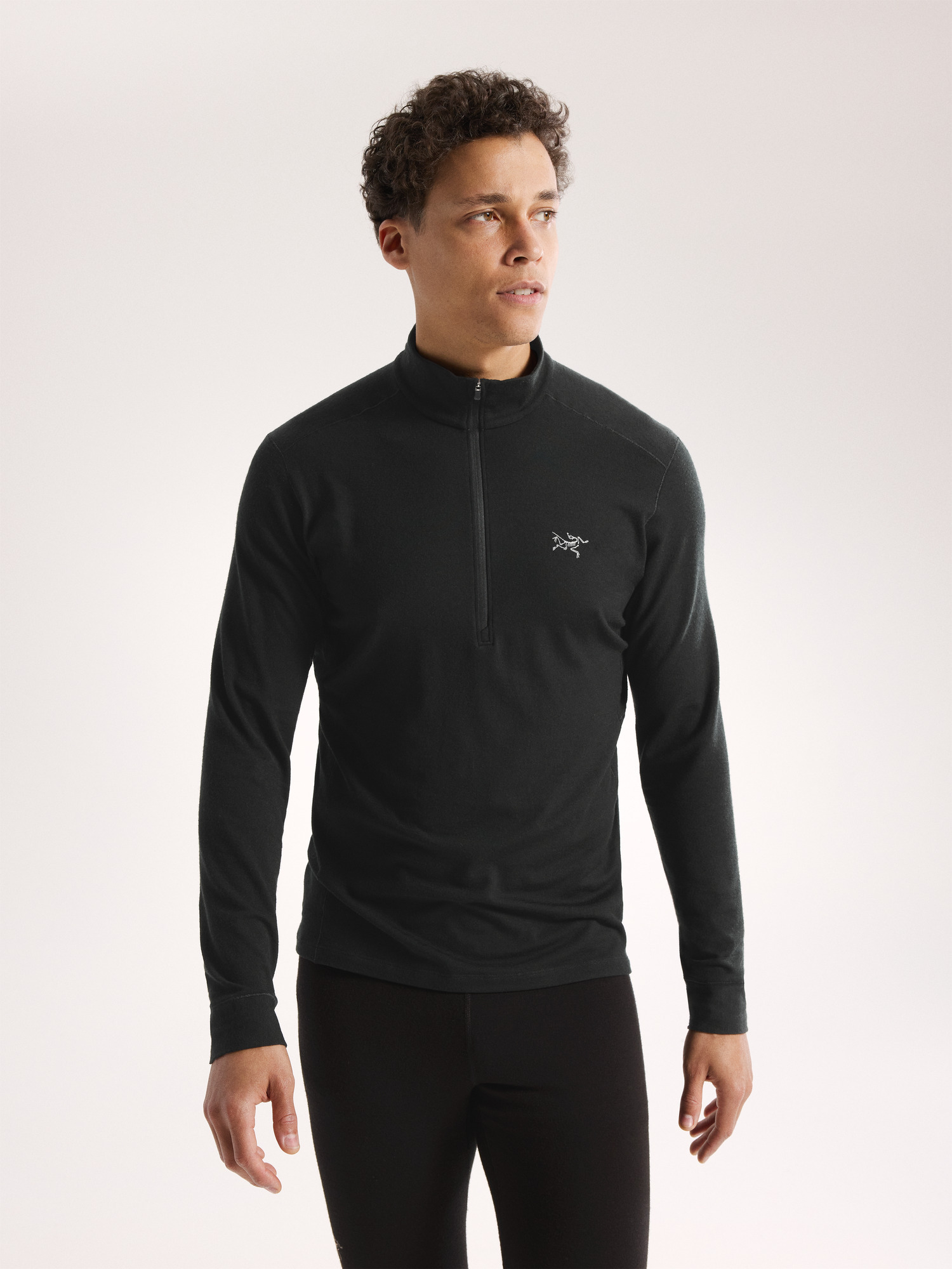 Rho Merino Wool Zip Neck - 2